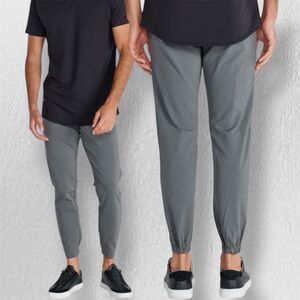 BYLT The Everyday Jogger Pants Men's Size 33 Comfort 4-Way Stretch Light Grey